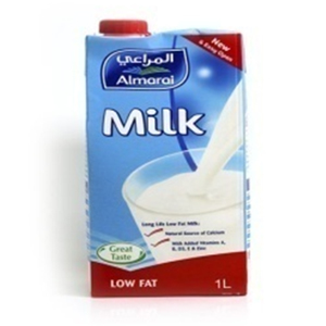 Almarai UHT Milk LF W/Vitamin 1 Ltr