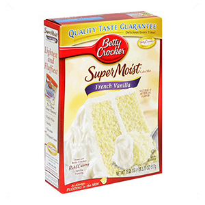 Betty Crocker Vanilla Cake 500GM