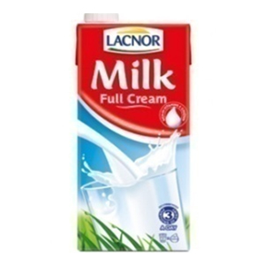 Lacnor Milk Full Cream 1  L