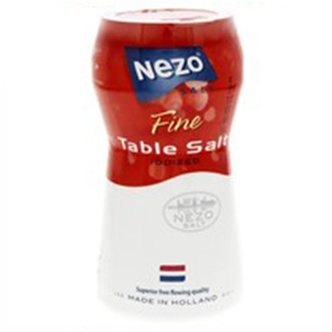 Nezo Iodized Salt Bottle 600GM