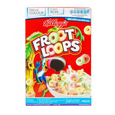 KELLOGG'S FROOT LOOPS 375GM